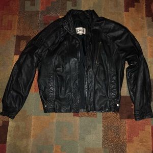 Authentic vintage leather jacket